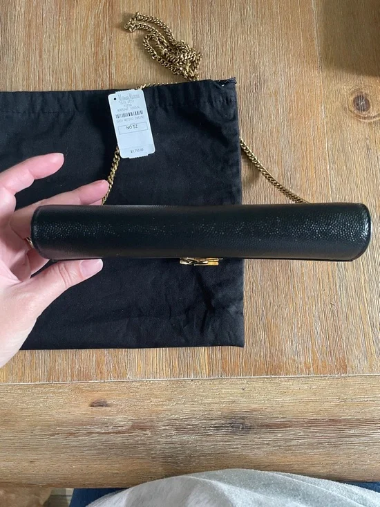 Saint Laurent Cassandra Chain on a Wallet Bag - Picture 10 of 14